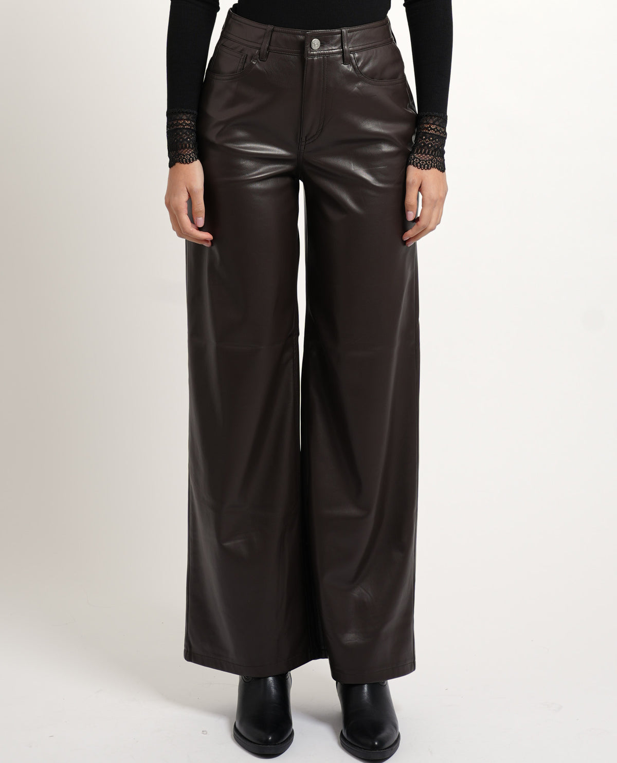 Pantaloni a vita alta Only donna 