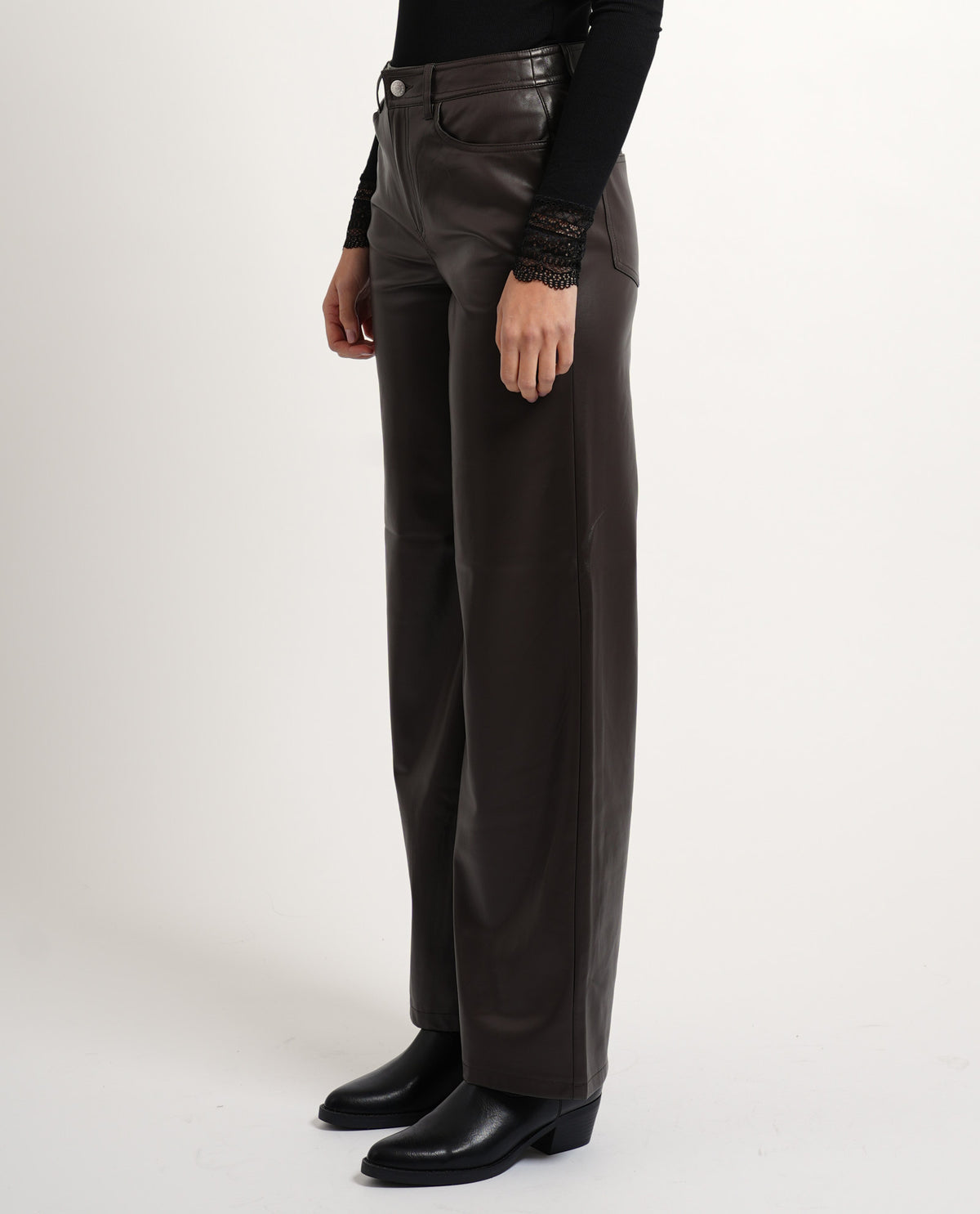 Pantaloni a vita alta Only donna 