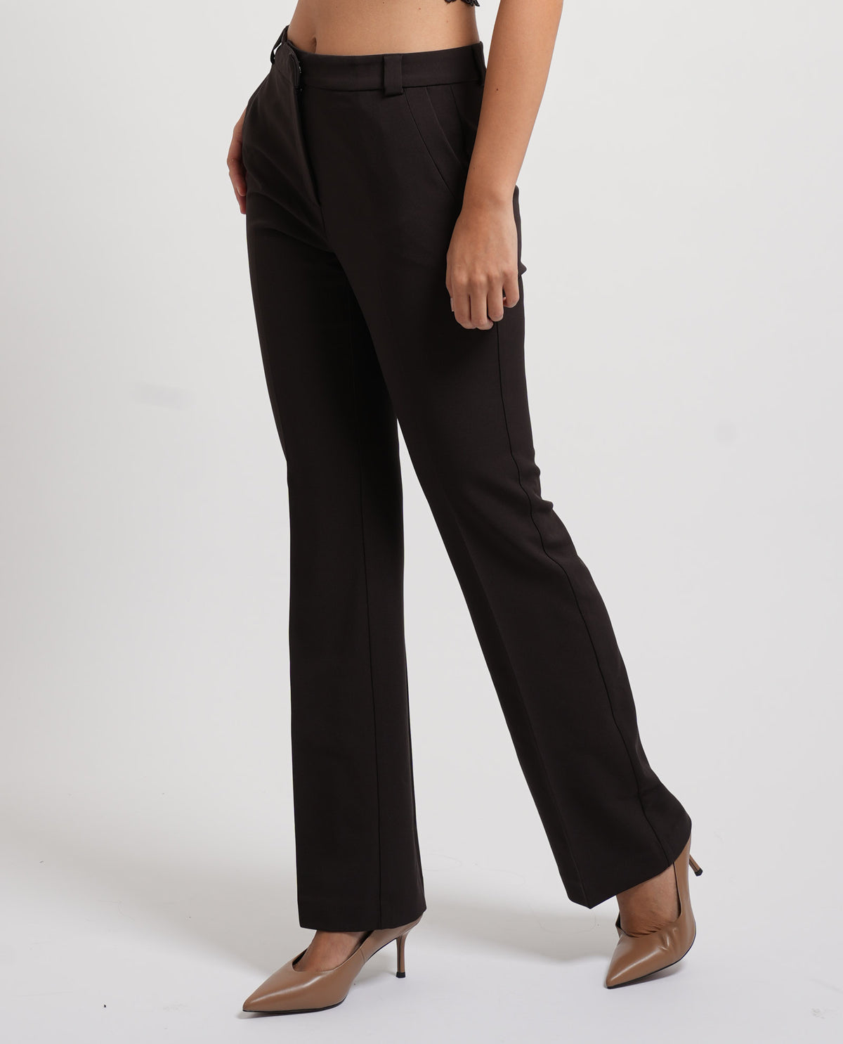 Pantaloni a vita alta Only donna 
