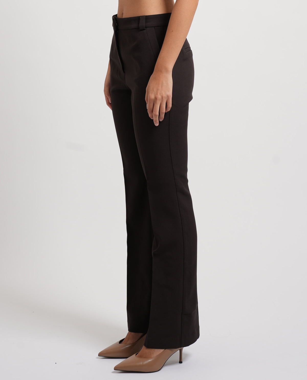 Pantaloni a vita alta Only donna 