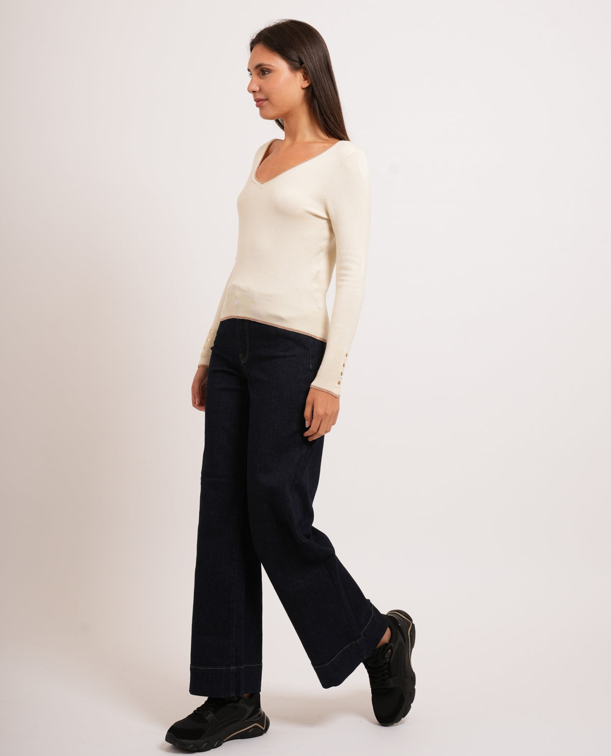 Maglione donna Only con ampia scollatura 