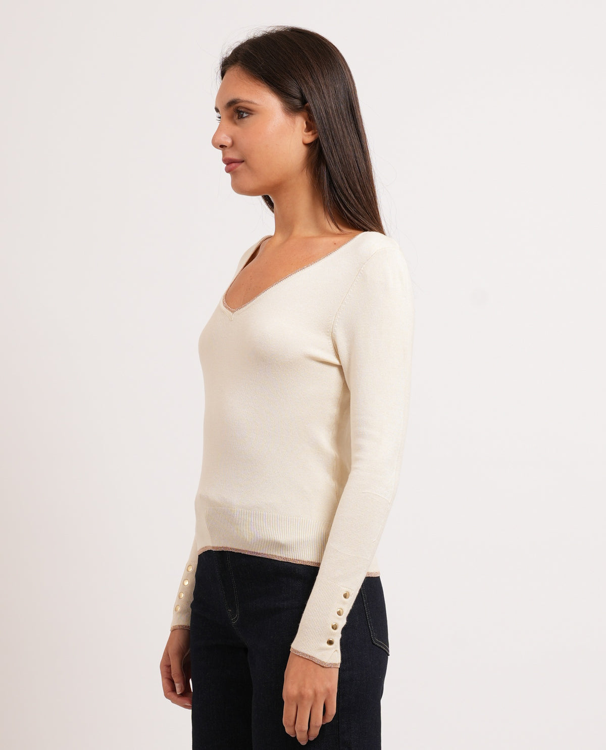 Maglione donna Only con ampia scollatura 