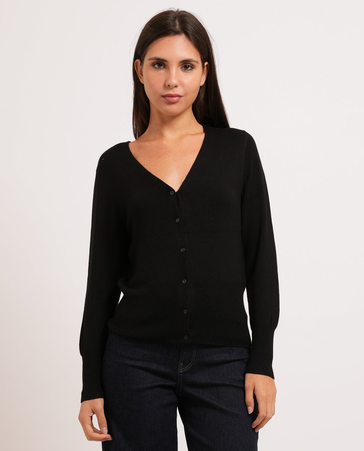 Cardigan Only donna con bottoni 