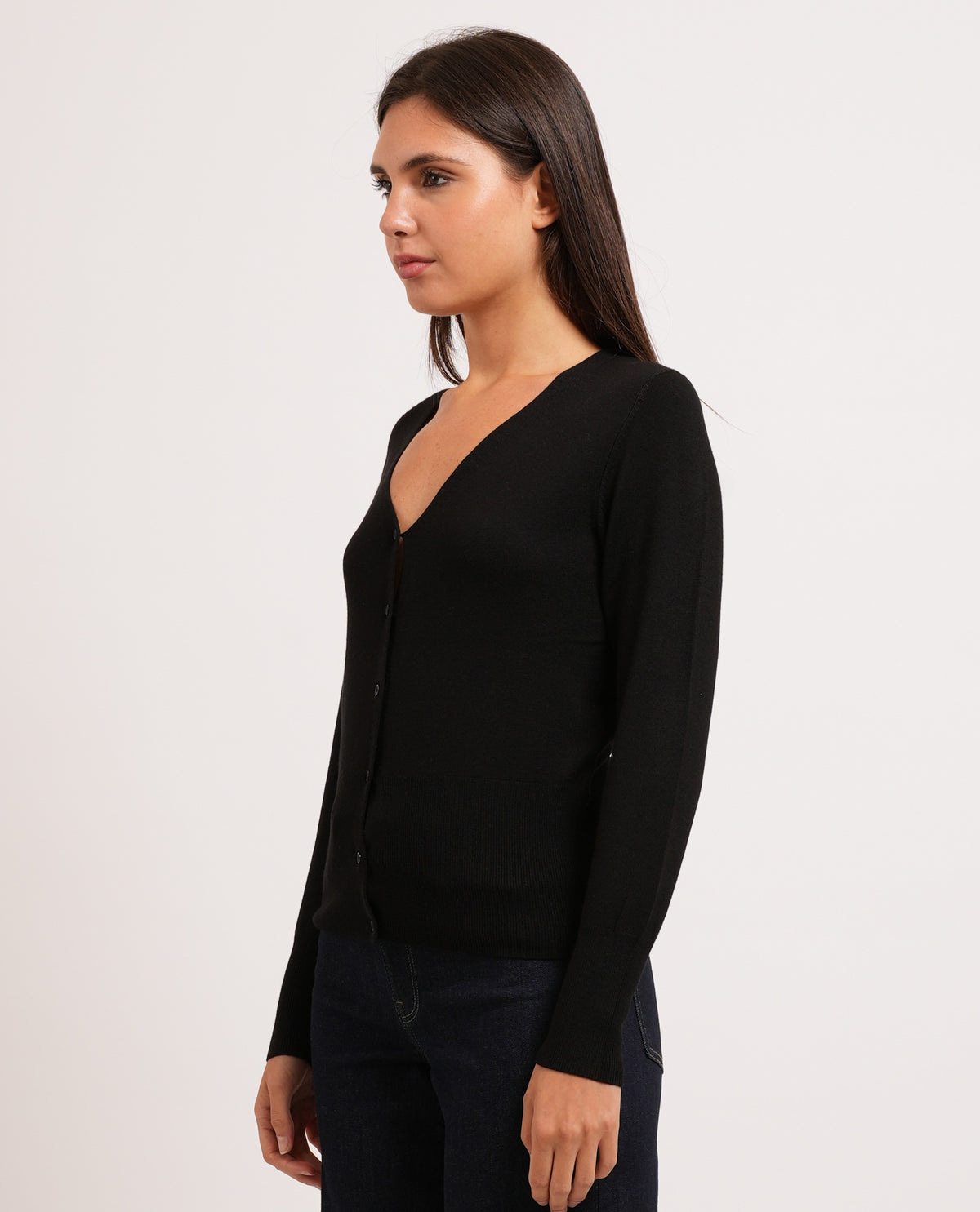 Cardigan Only donna con bottoni 
