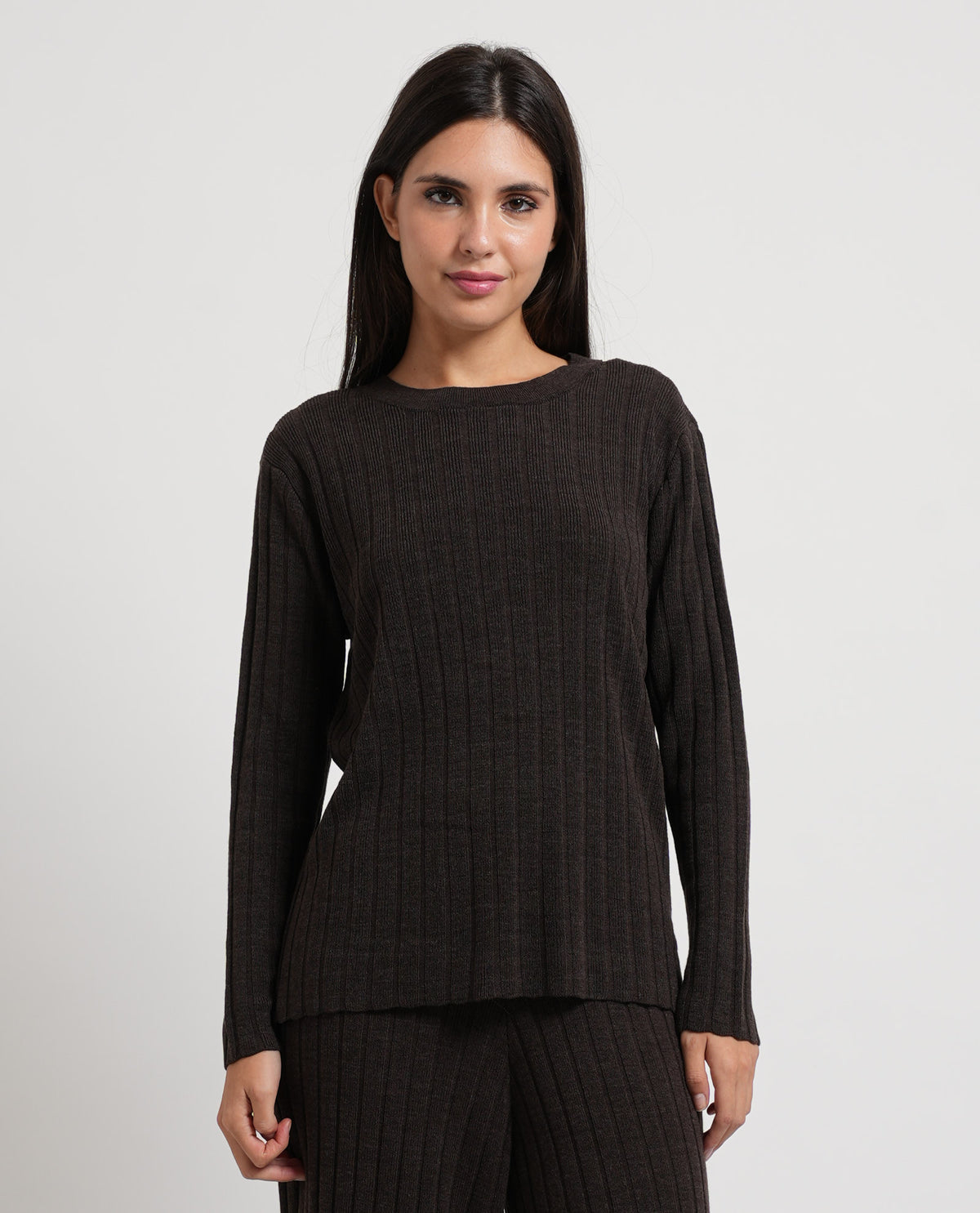 Pullover donna Only con inserti a taglio 