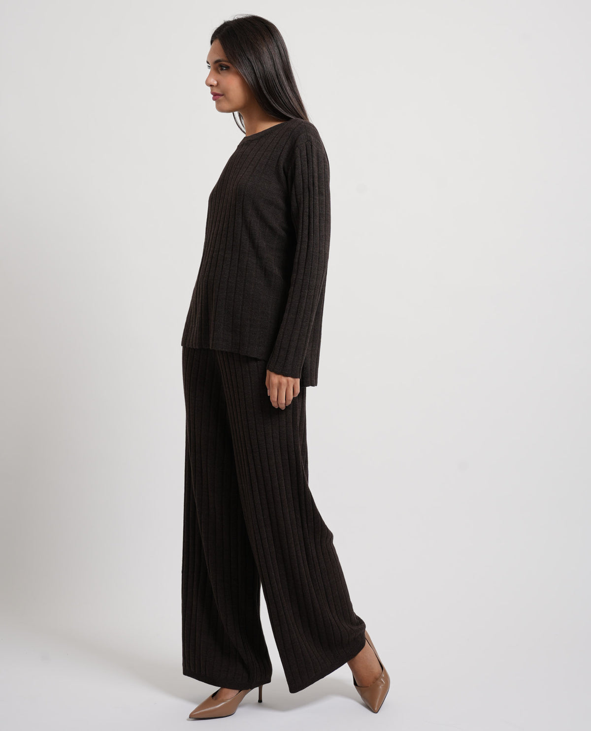 Pullover donna Only con inserti a taglio 