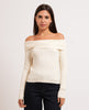 Only women's drop-shoulder sweater
