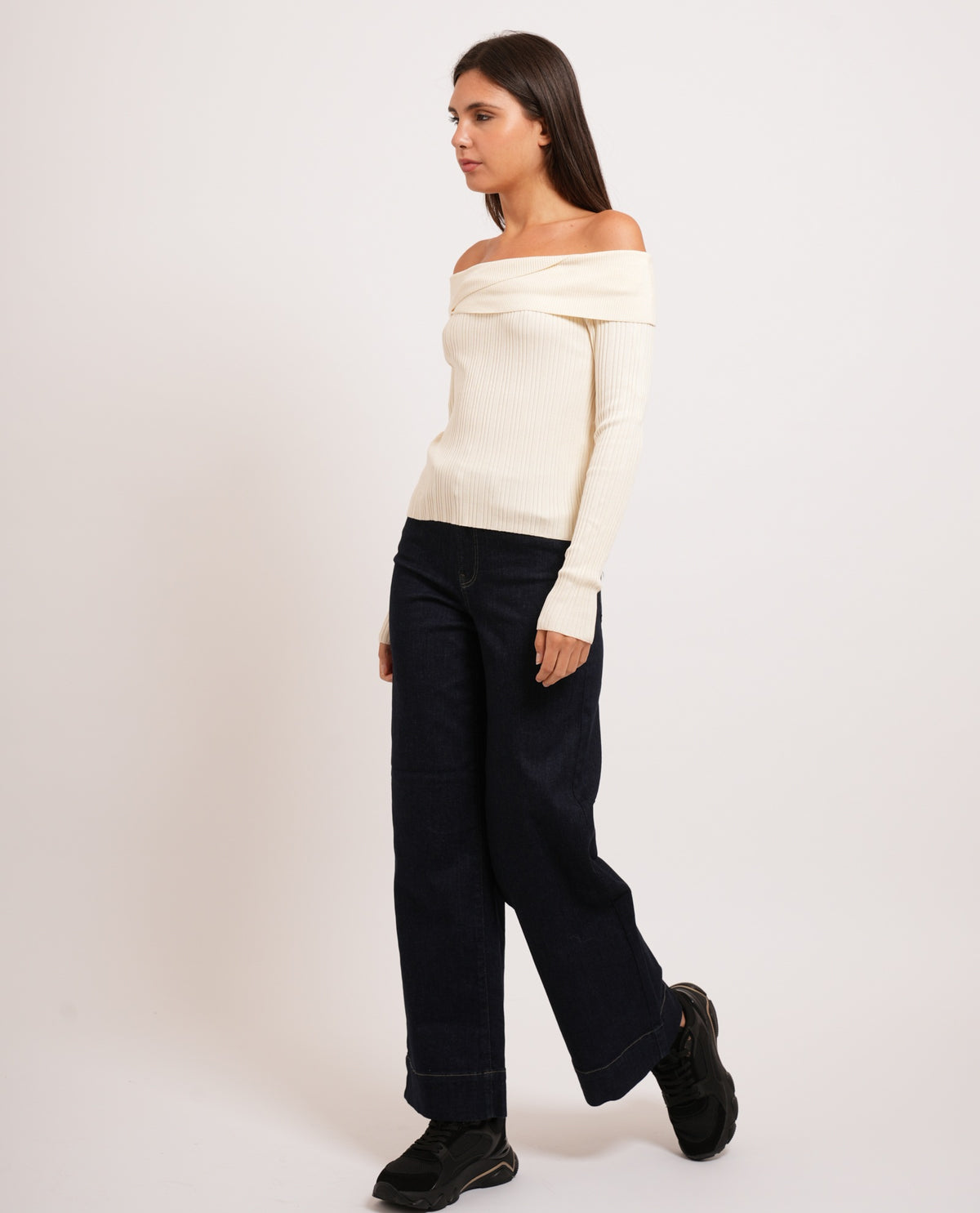 Maglione donna Only con spalle scese 