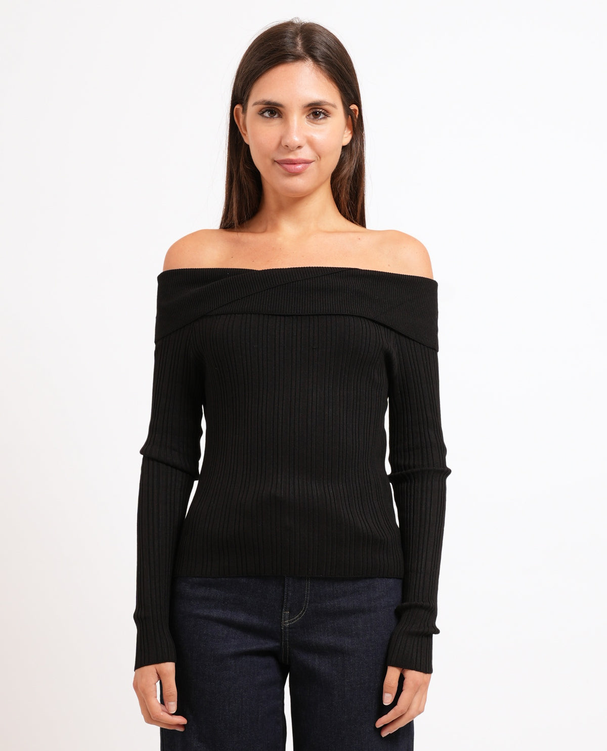 Maglione donna Only con spalle scese 