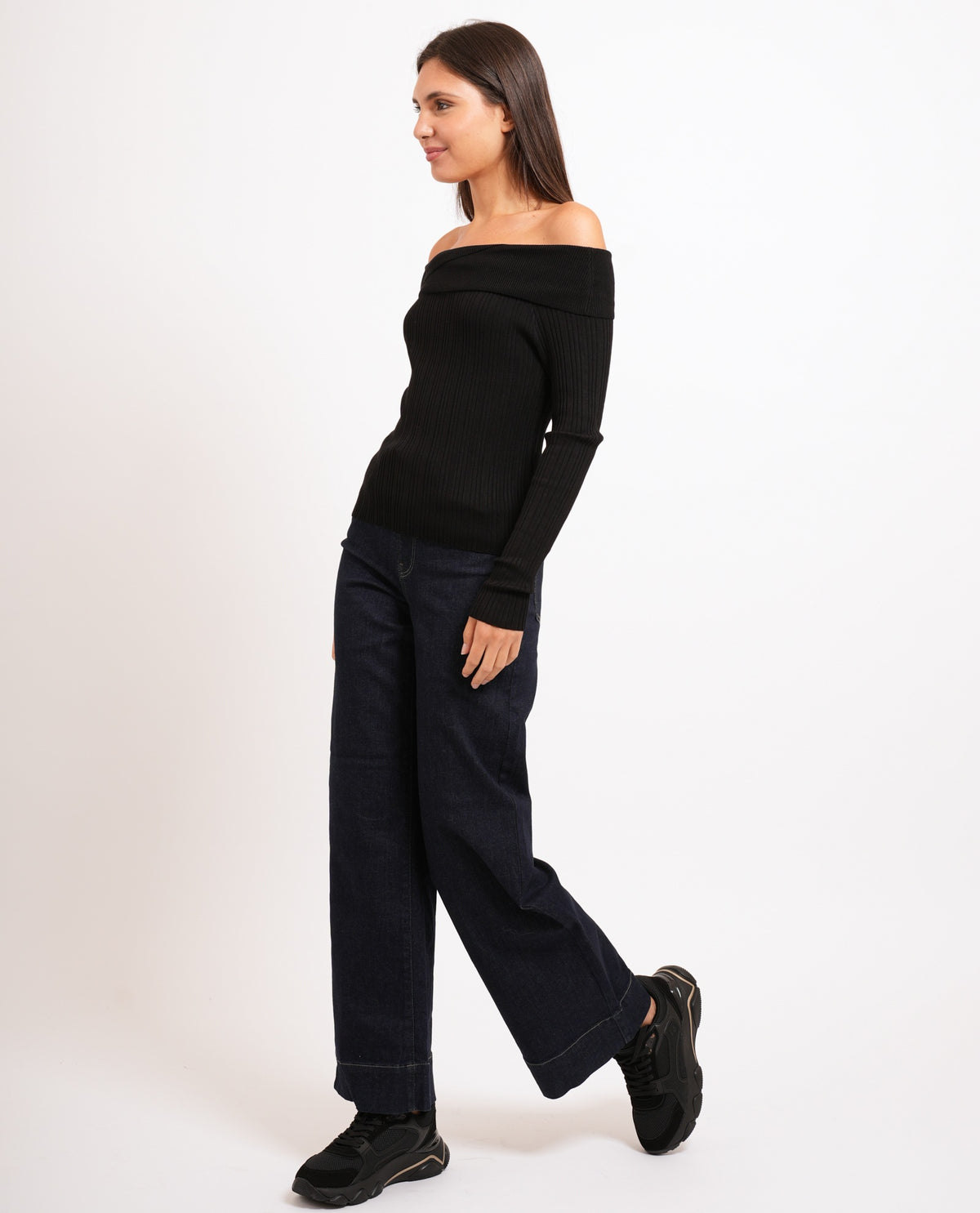 Maglione donna Only con spalle scese 