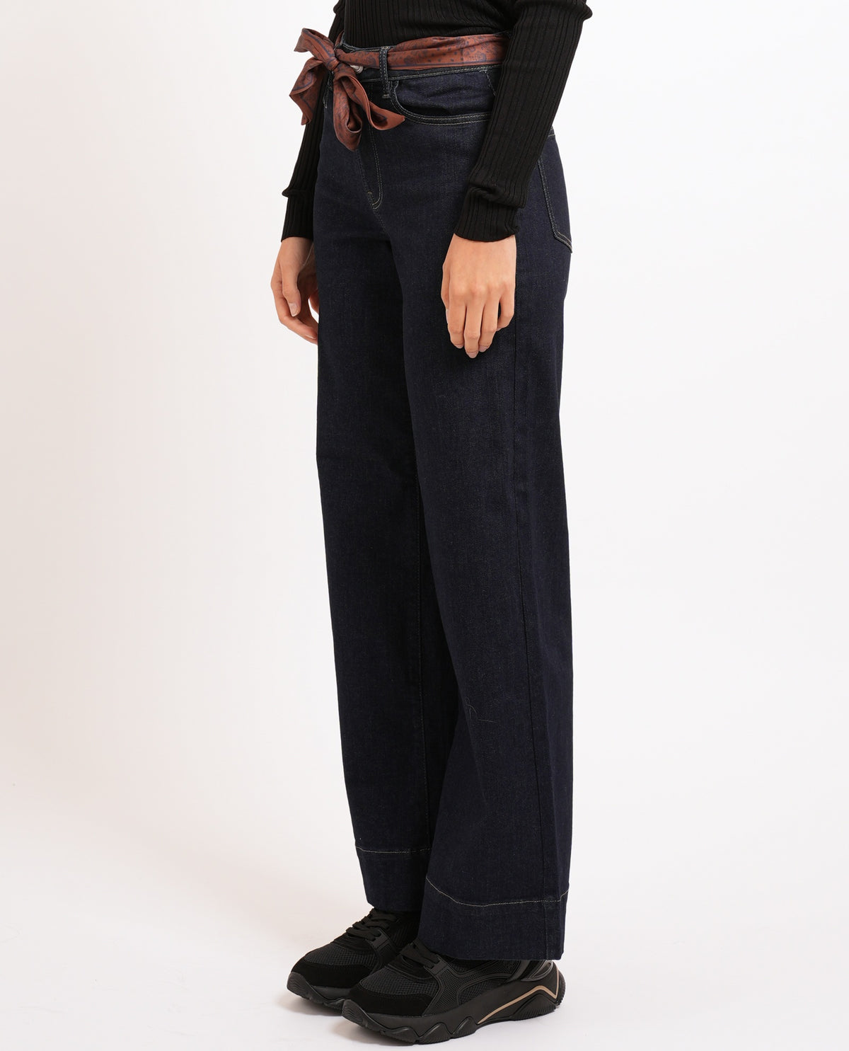 Jeans donna Only in cotone e lavaggio scuro 