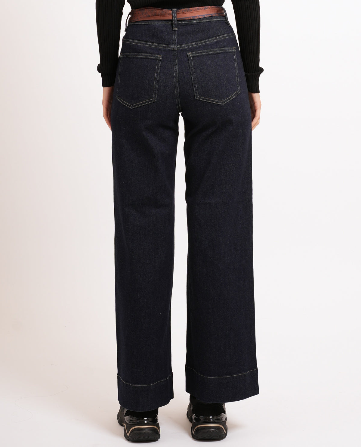 Jeans donna Only in cotone e lavaggio scuro 