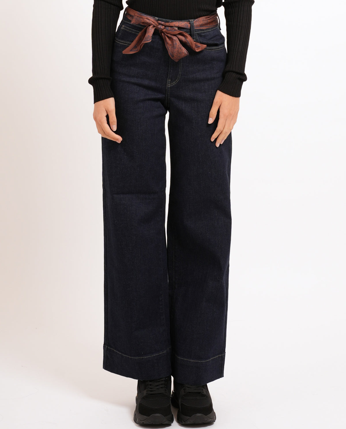 Jeans donna Only in cotone e lavaggio scuro 