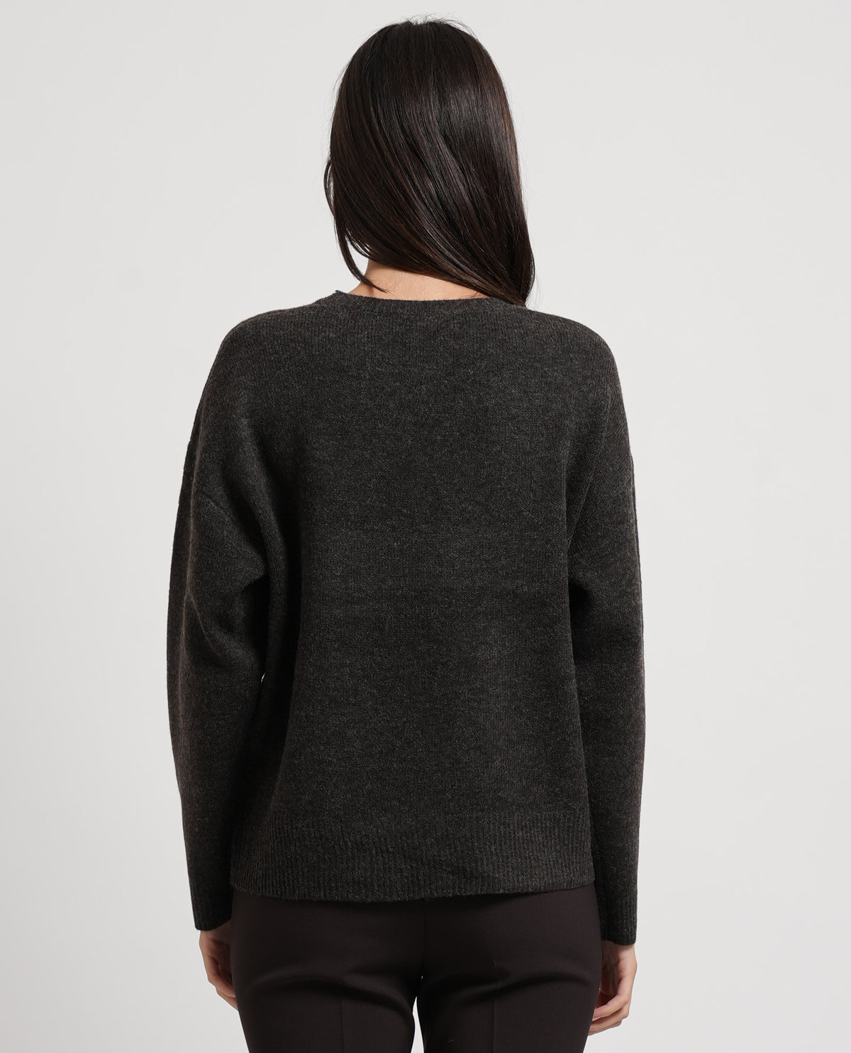 Maglione donna Only girocollo in misto lana 