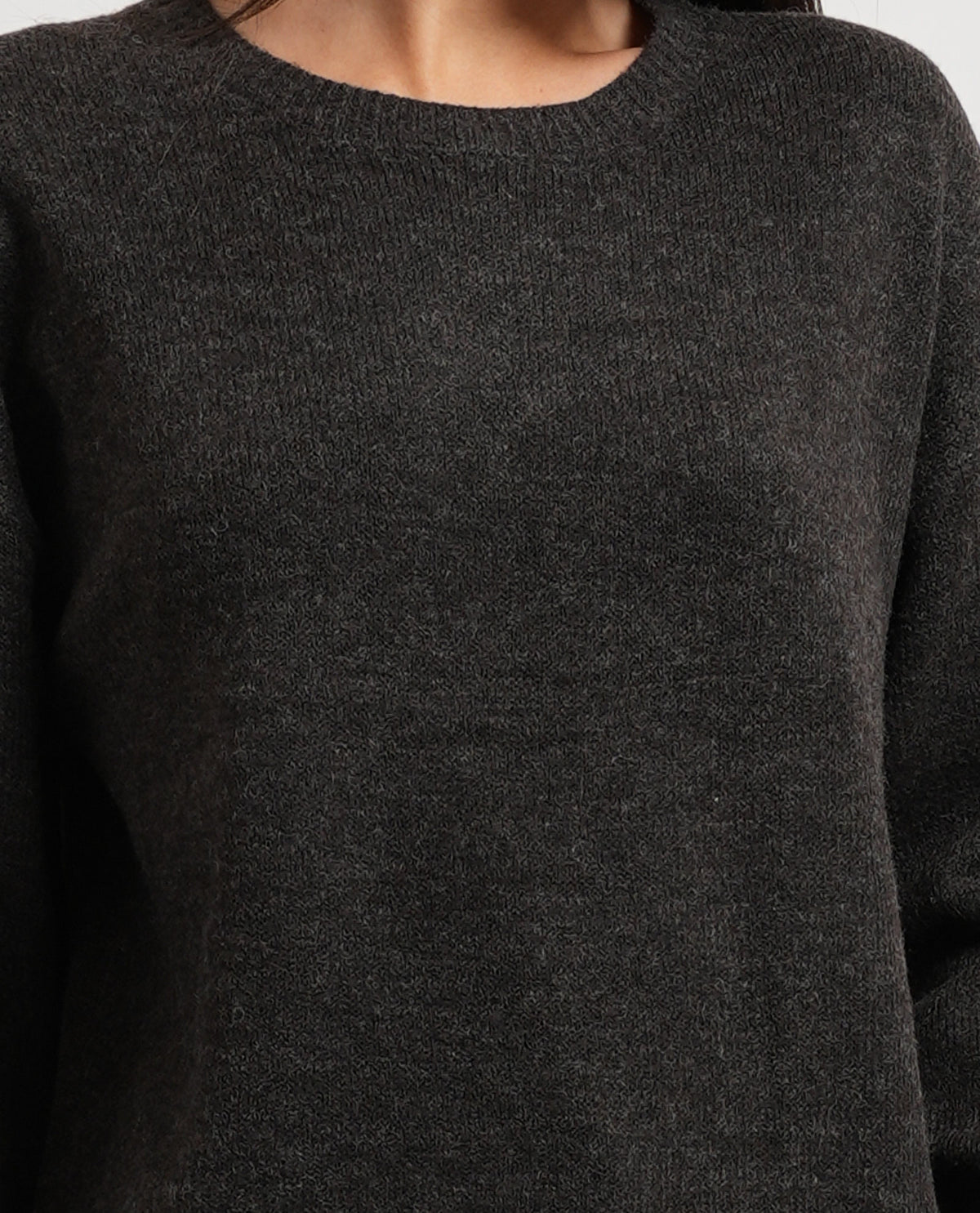 Maglione donna Only girocollo in misto lana 