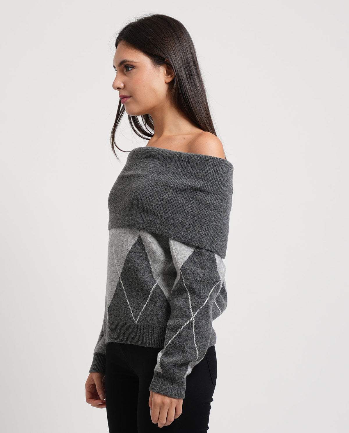 Maglione donna Only con spalle scese 