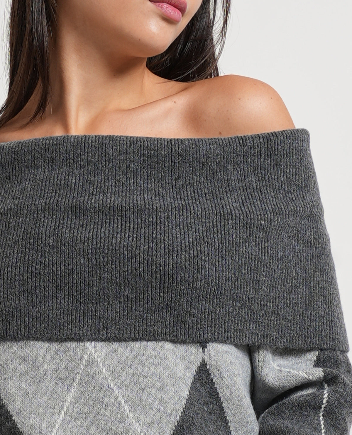 Maglione donna Only con spalle scese 