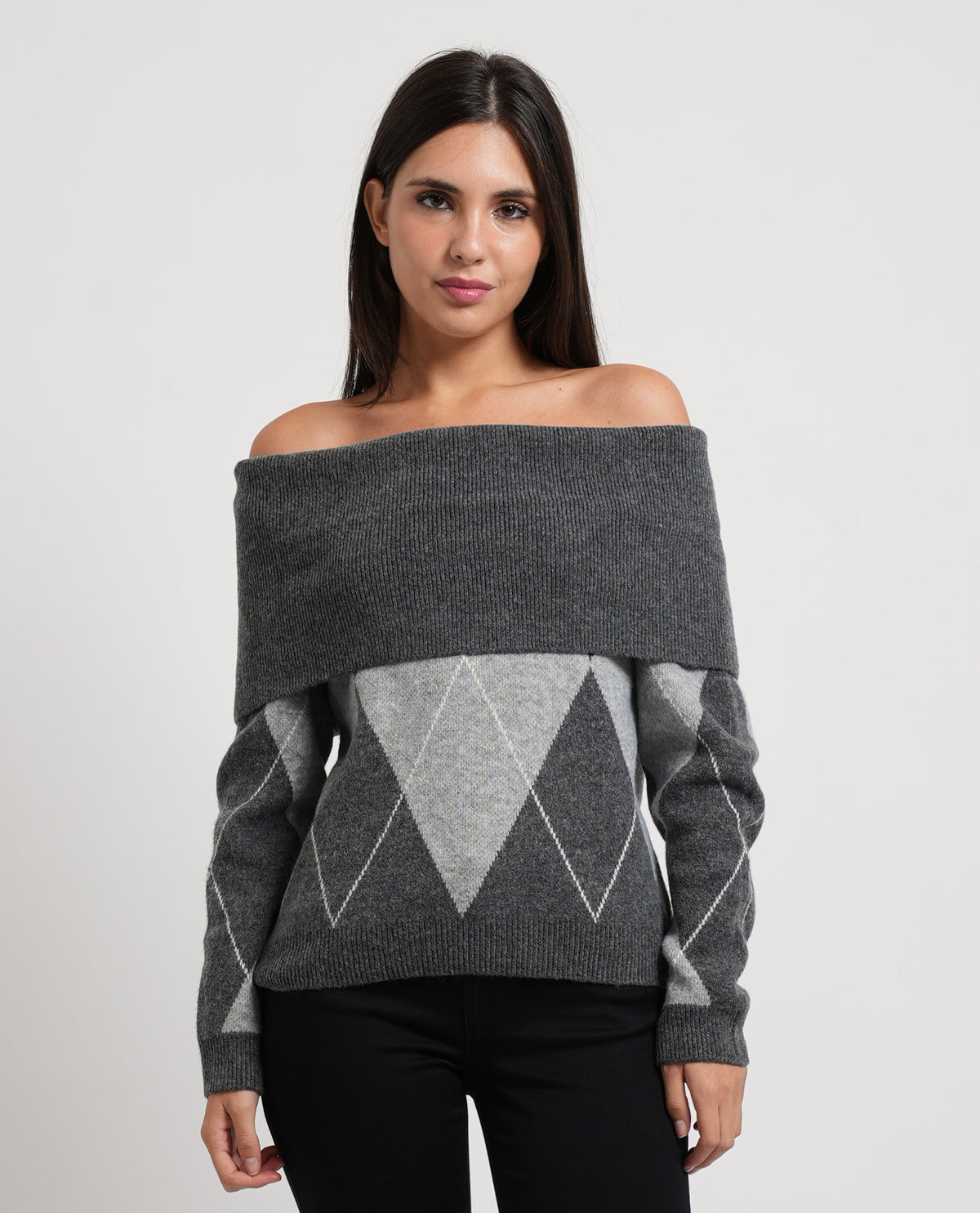 Maglione donna Only con spalle scese 