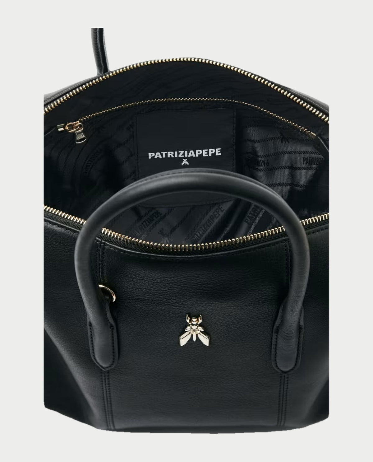 Borsa a bauletto in pelle Patrizia Pepe 