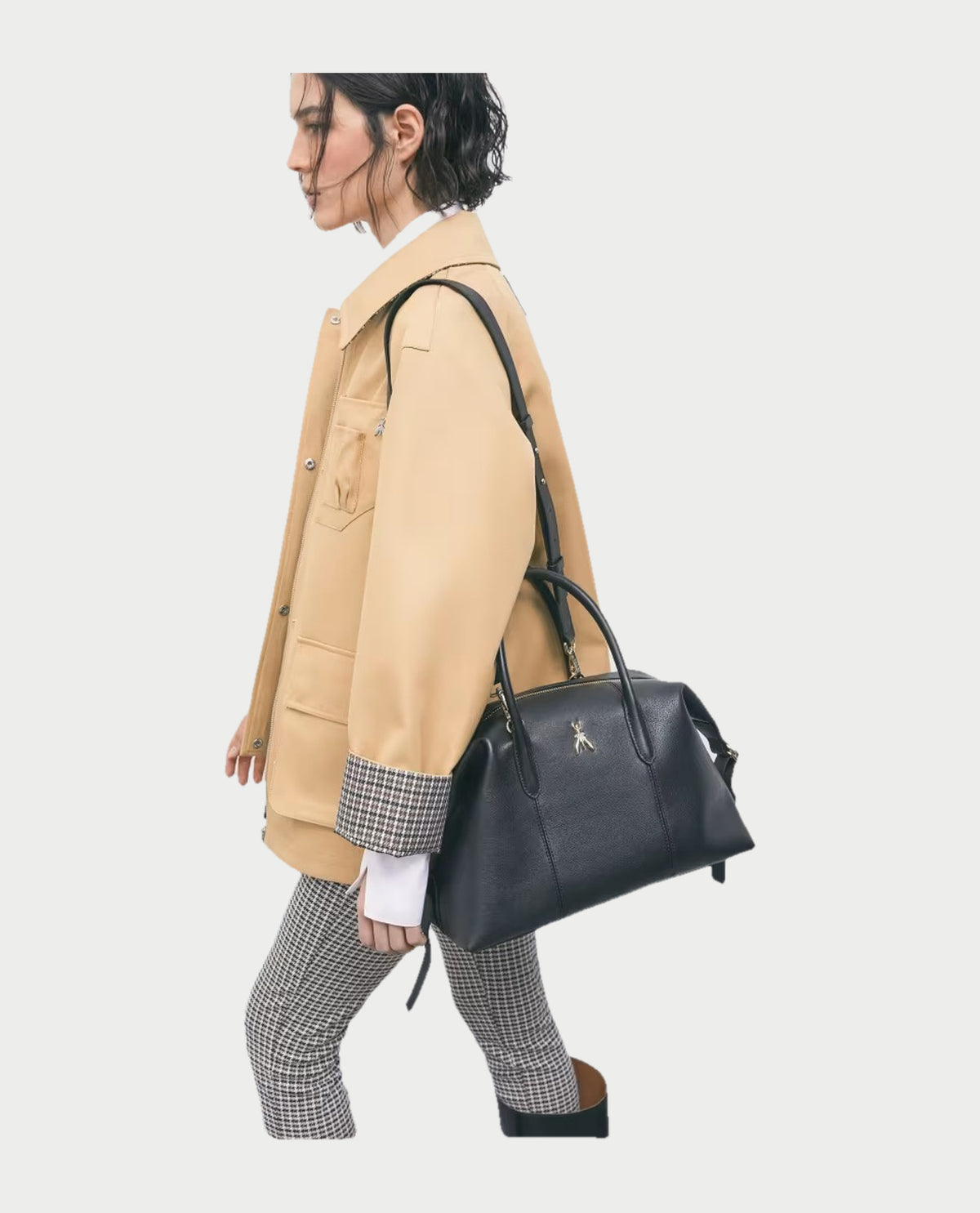 Borsa a bauletto in pelle Patrizia Pepe 