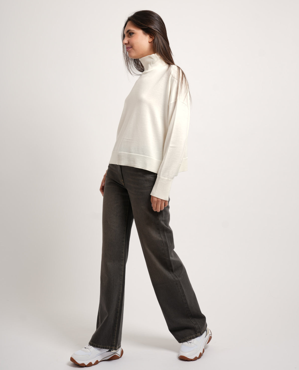 Maglione a collo alto Patrizia Pepe donna in lana 