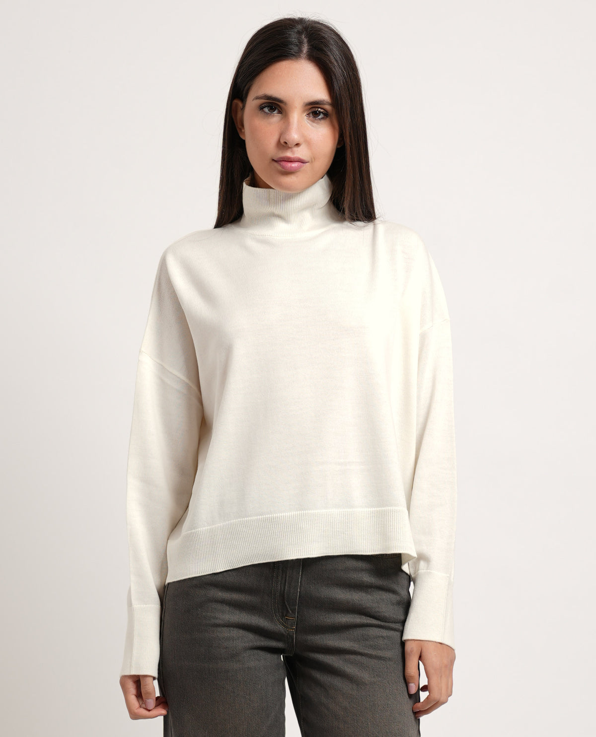 Maglione a collo alto Patrizia Pepe donna in lana 