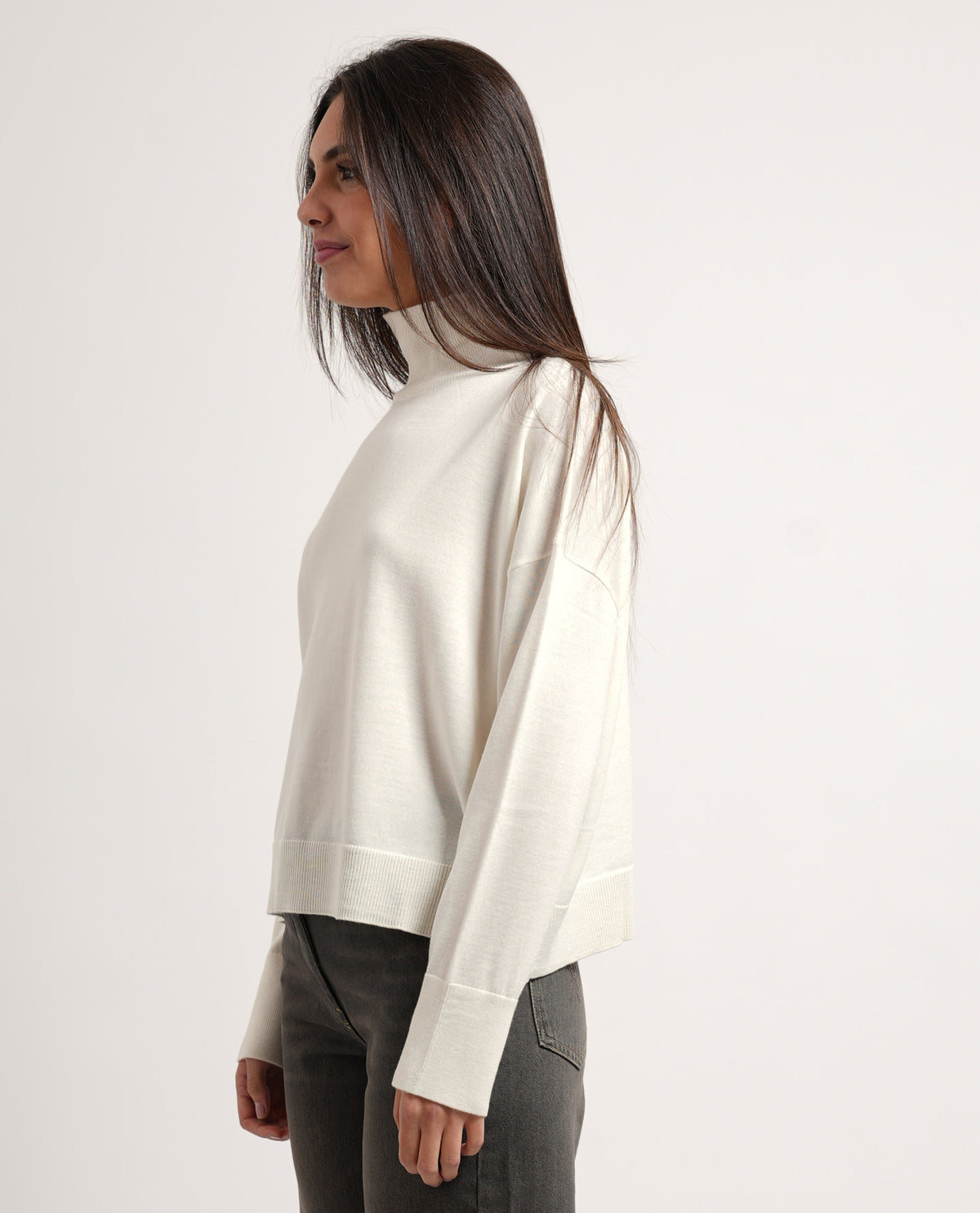 Maglione a collo alto Patrizia Pepe donna in lana 