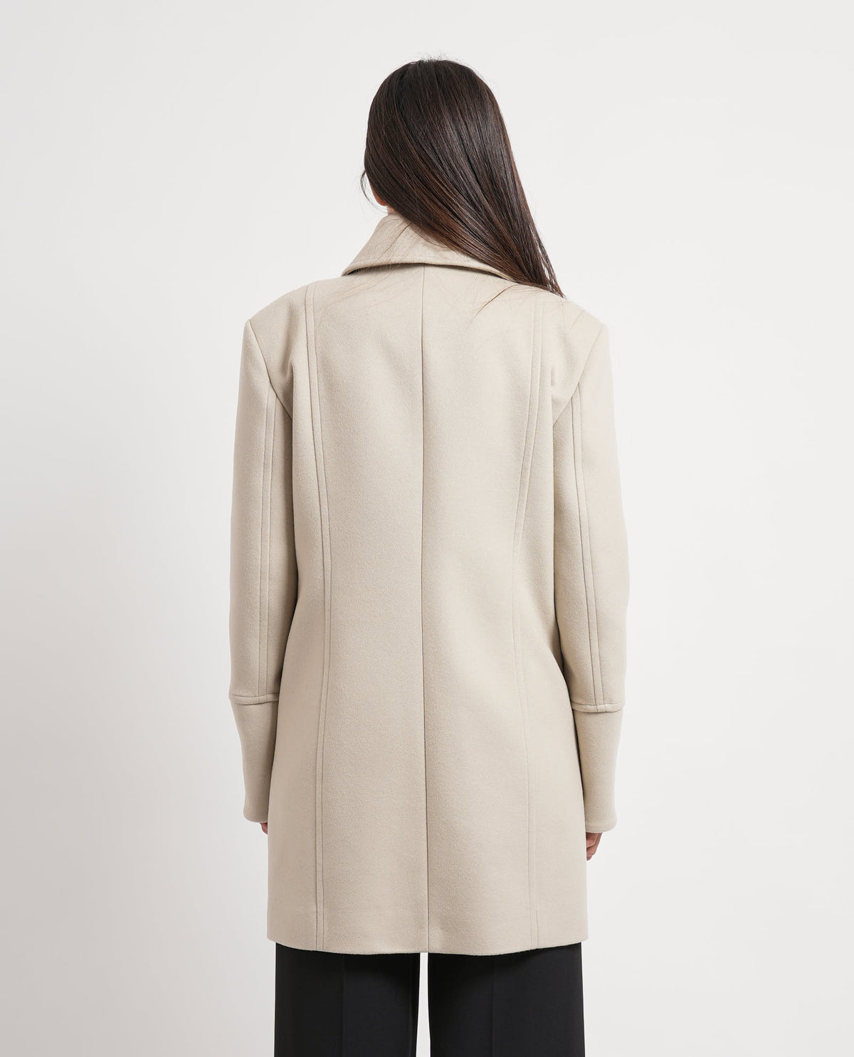 Cappotto donna Patrizia Pepe con zip laterale 