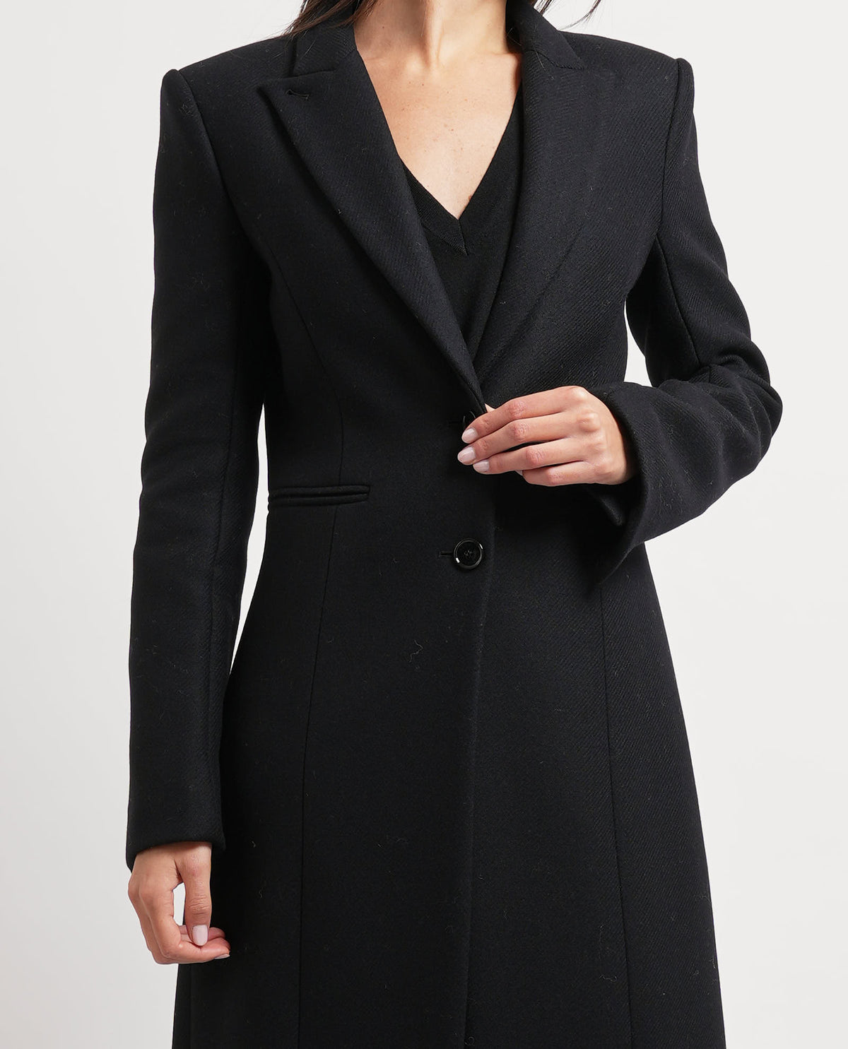 Cappotto lungo in misto lana Patrizia Pepe 