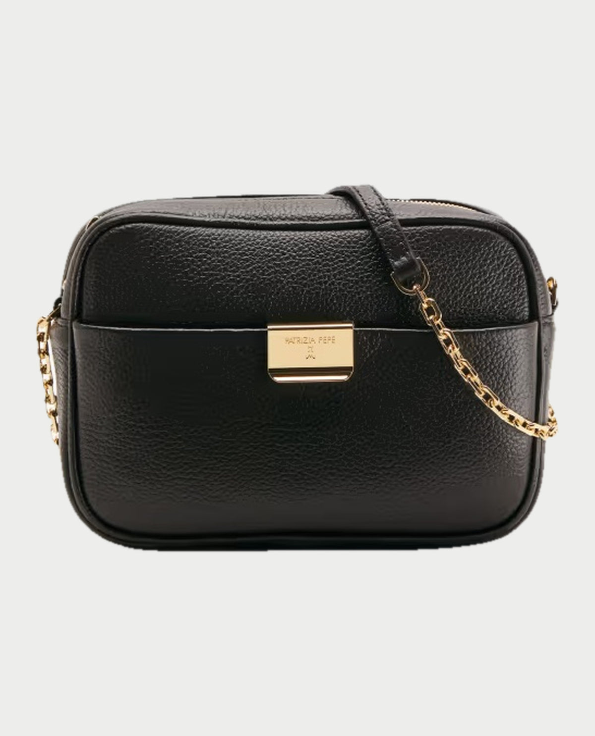 Borsa a tracolla All Day in pelle Patrizia Pepe con catena 