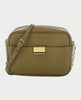 Patrizia Pepe All Day leather shoulder bag with chain