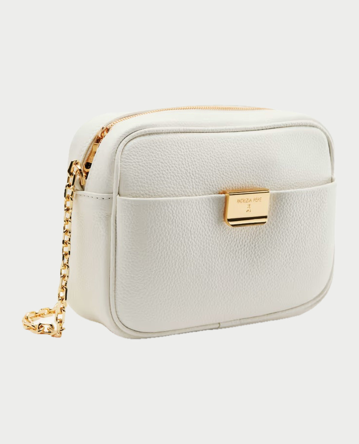 Borsa a tracolla All Day in pelle Patrizia Pepe con catena 