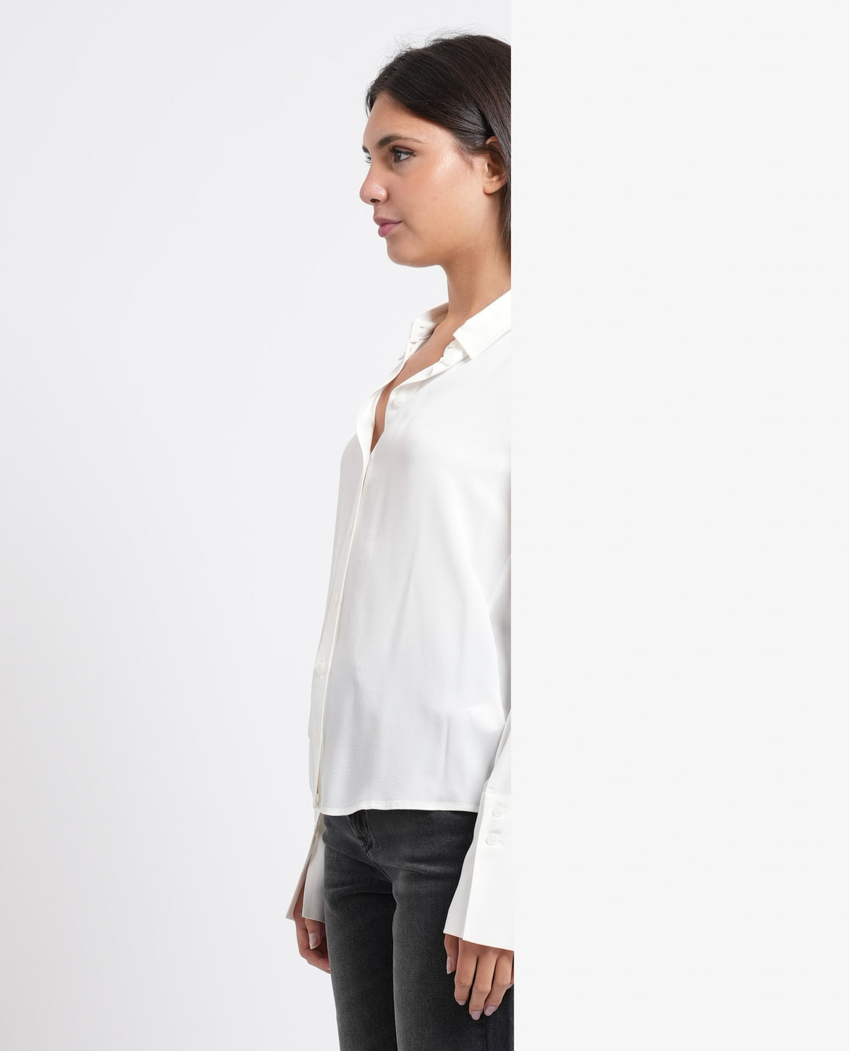 Camicia fluida in crêpe di viscosa Patrizia Pepe donna 