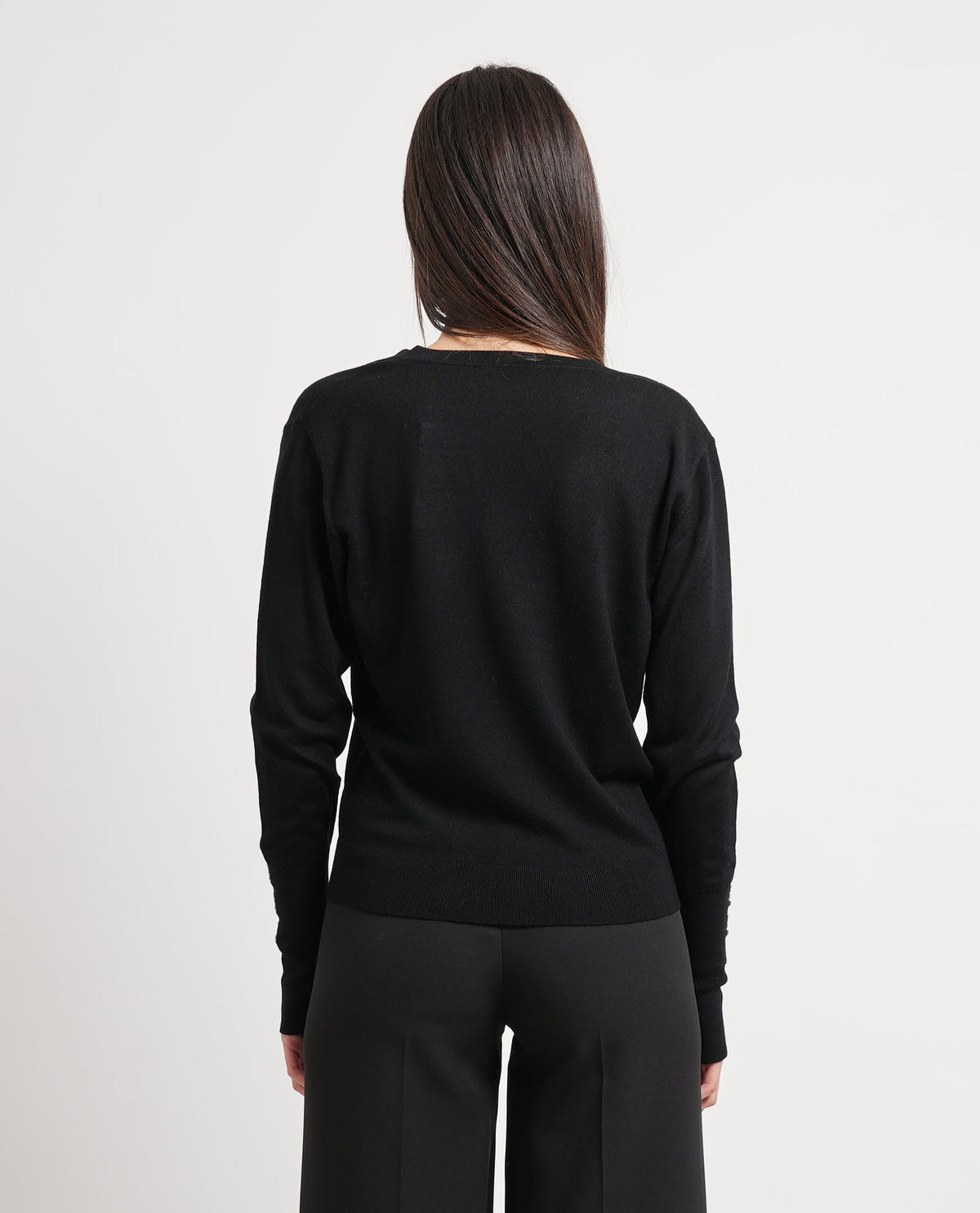 Maglione con scollo a V Patrizia Pepe 