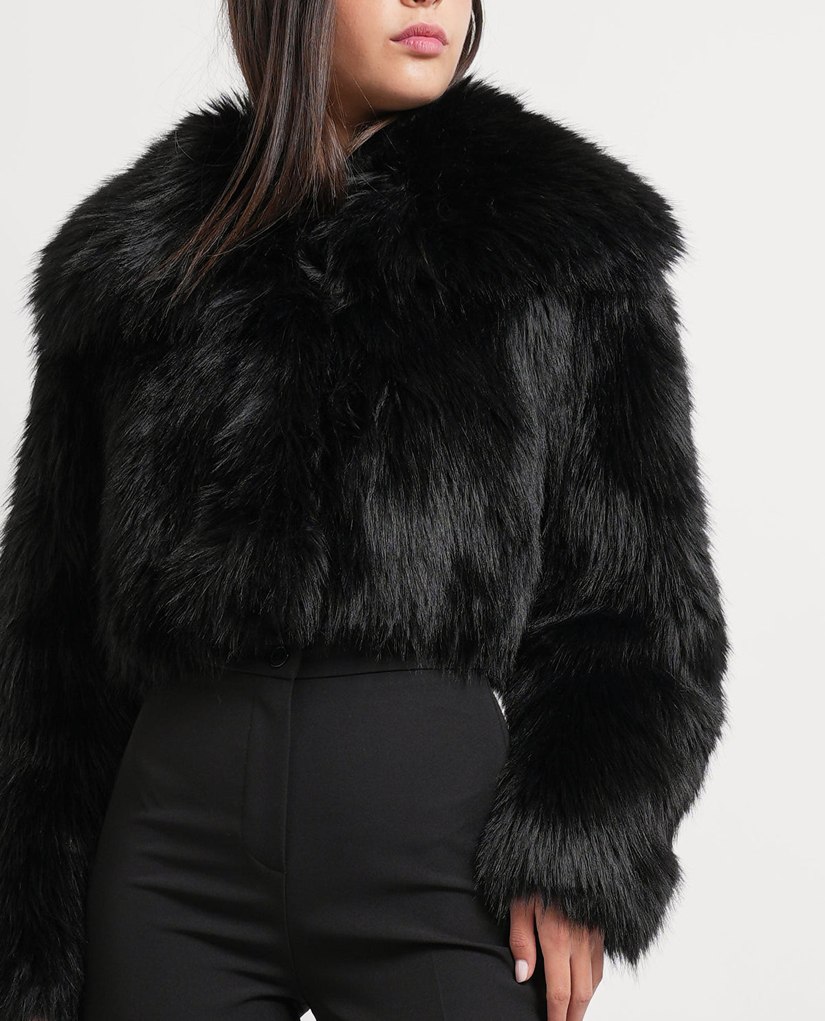 Giubbotto fluffy corto donna Patrizia Pepe 