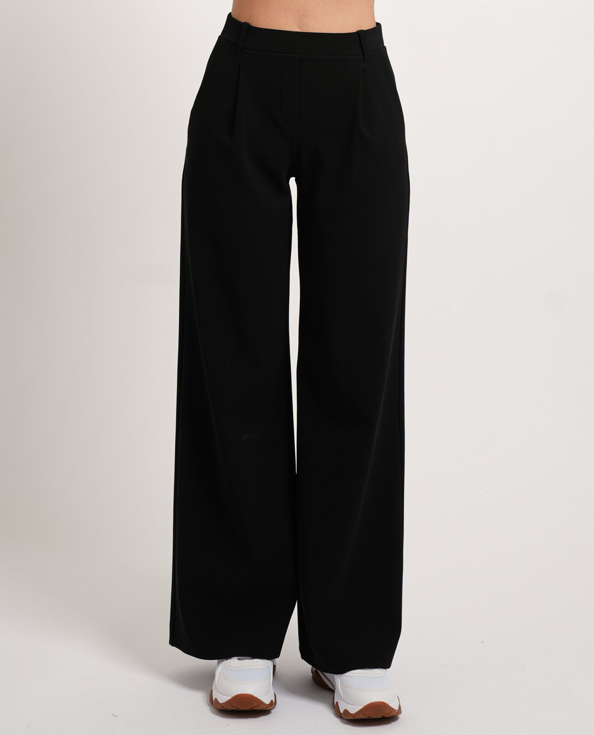 Pantaloni donna Patrizia Pepe palazzo con pinces 