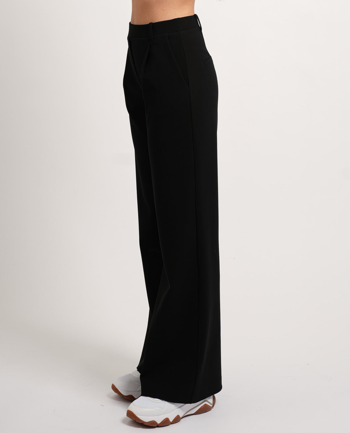 Pantaloni donna Patrizia Pepe palazzo con pinces 