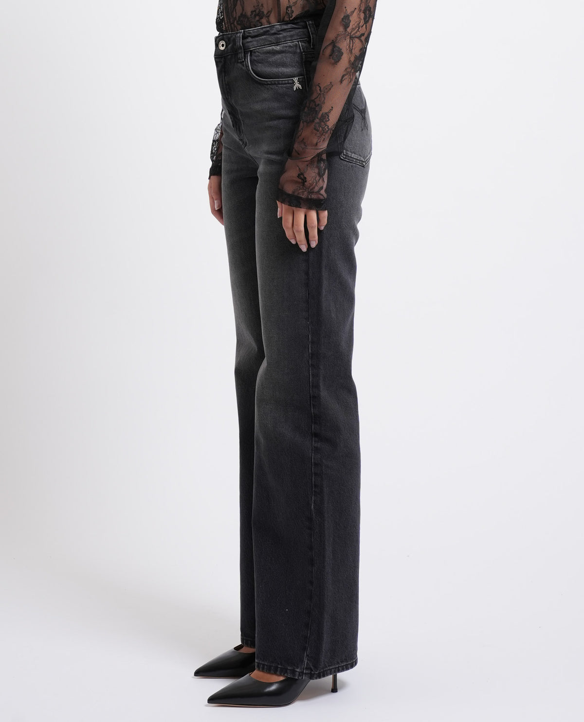 Jeans regular a vita alta Patrizia Pepe donna 