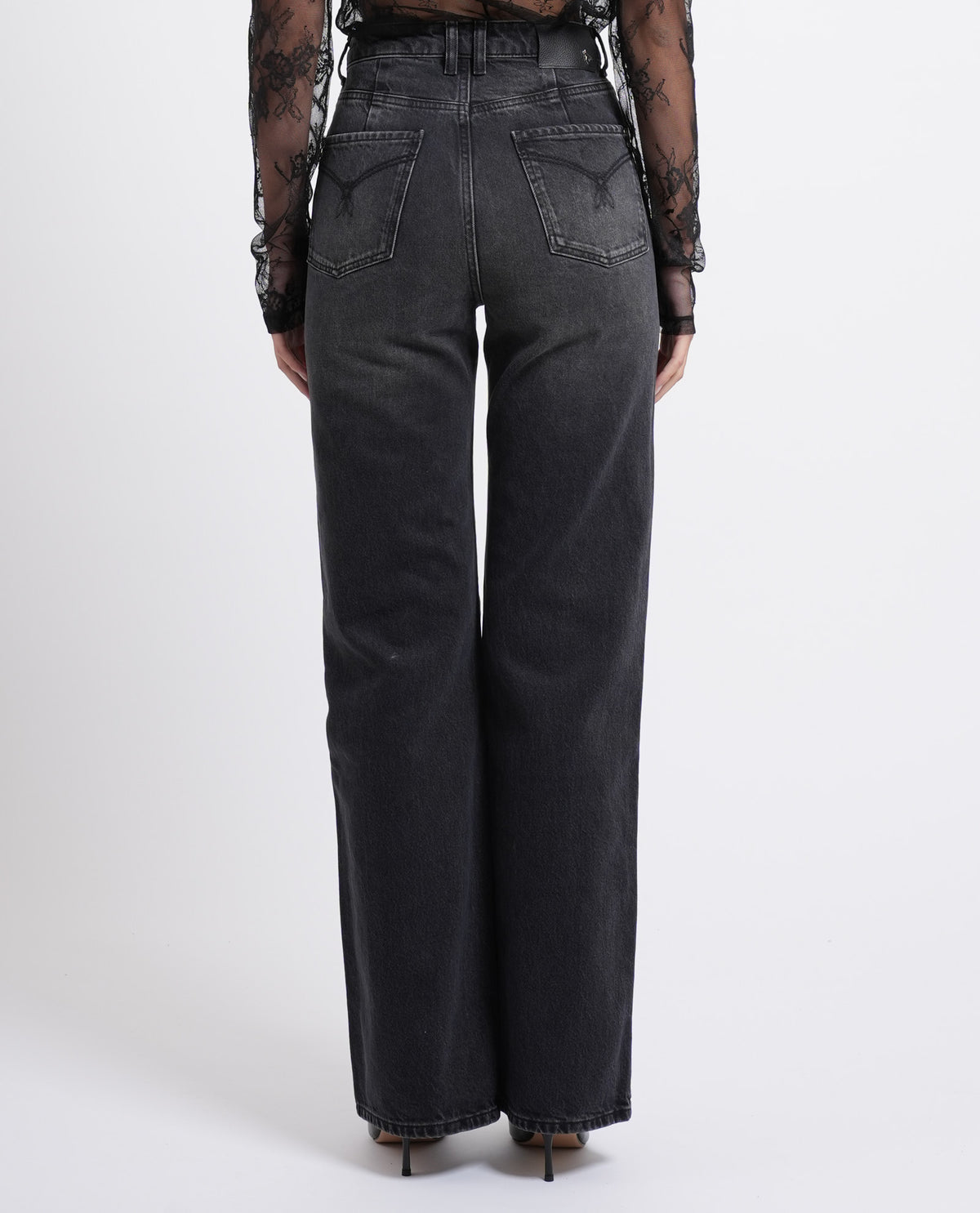 Jeans regular a vita alta Patrizia Pepe donna 