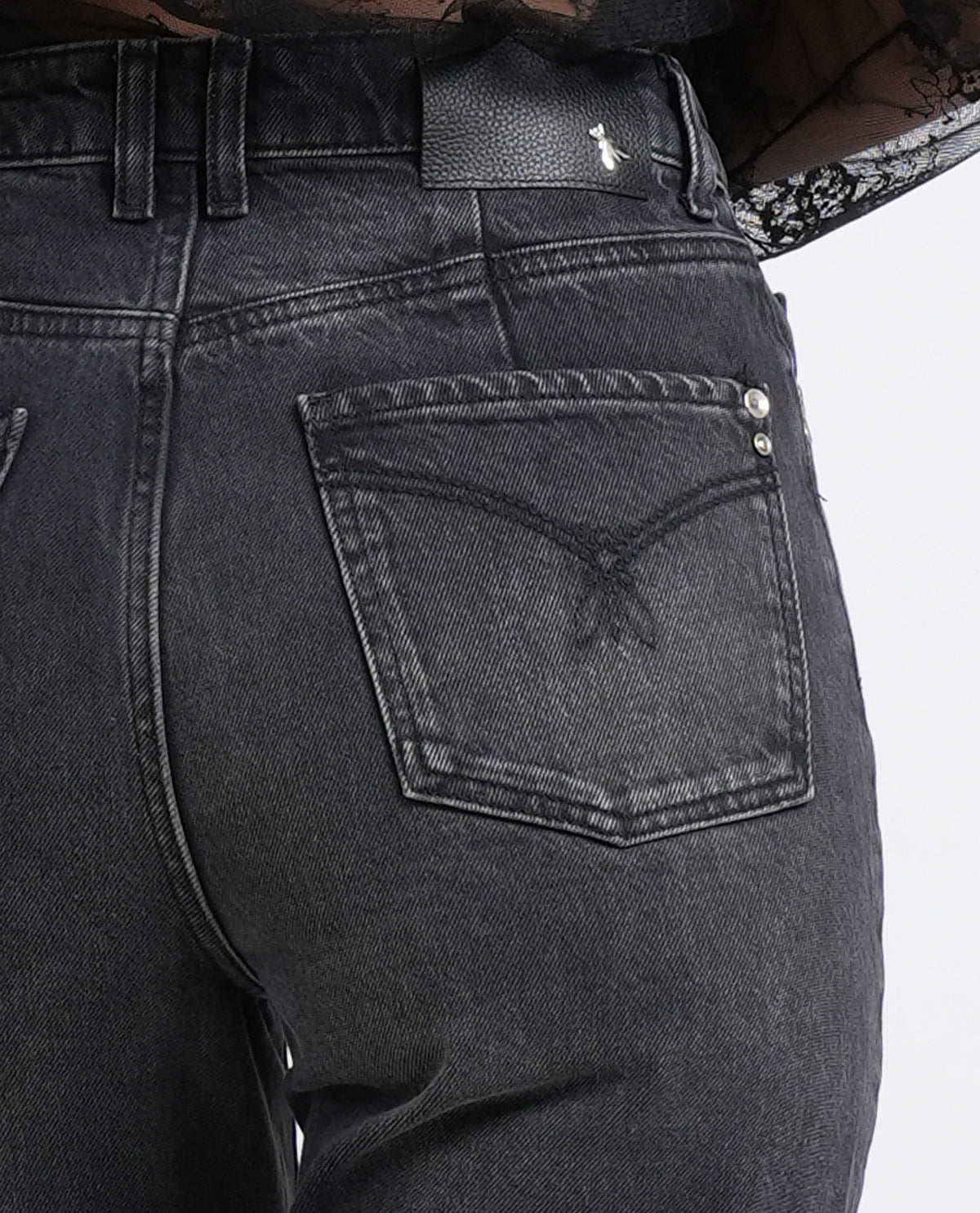 Jeans regular a vita alta Patrizia Pepe donna 