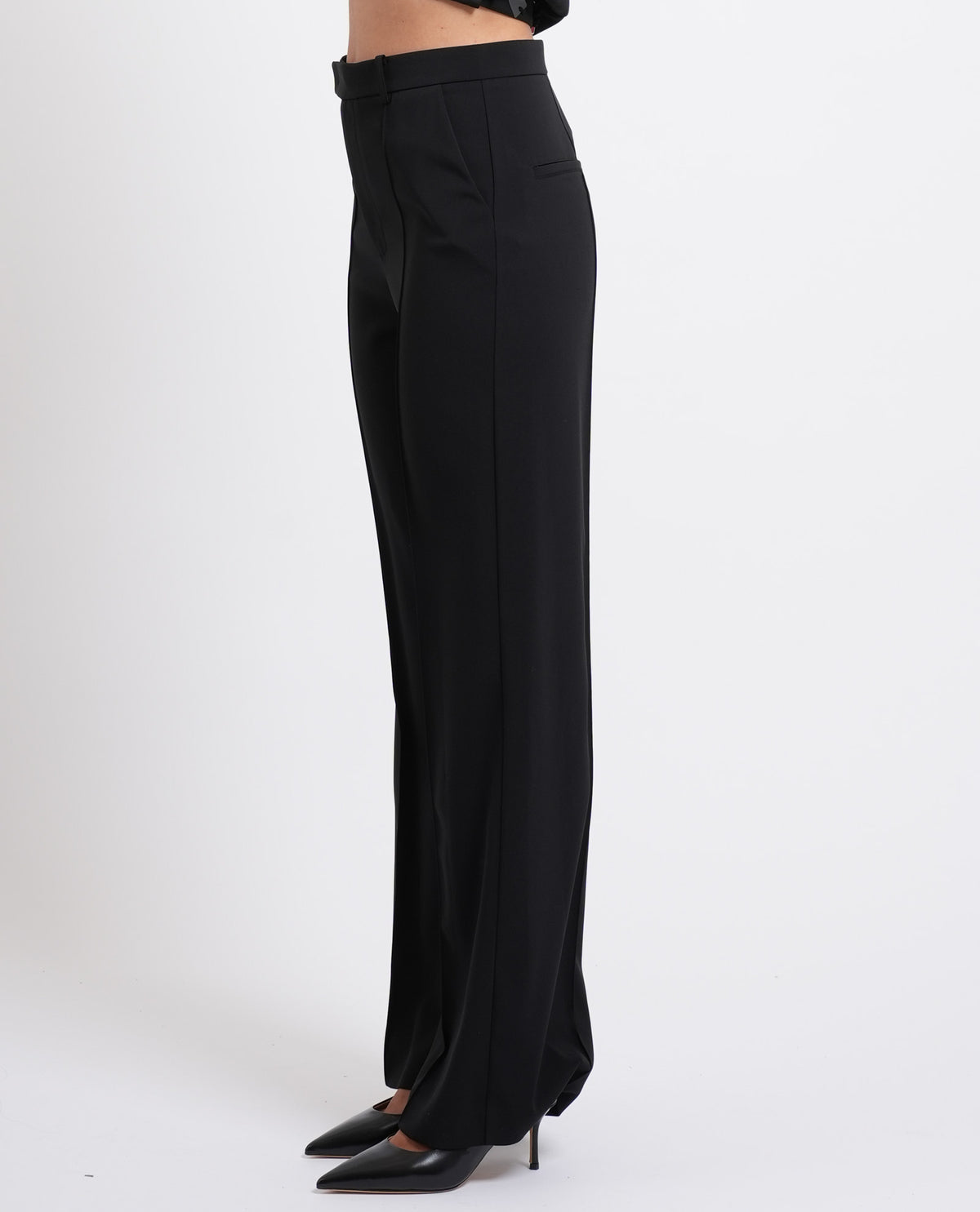 Pantaloni sartoriali donna Patrizia Pepe a vita bassa 