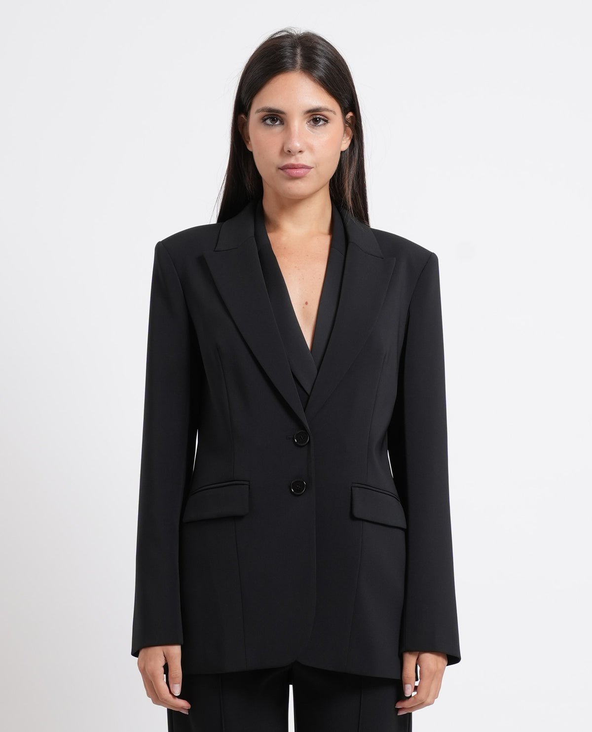 Blazer donna fluido stretch a due bottoni Patrizia Pepe 