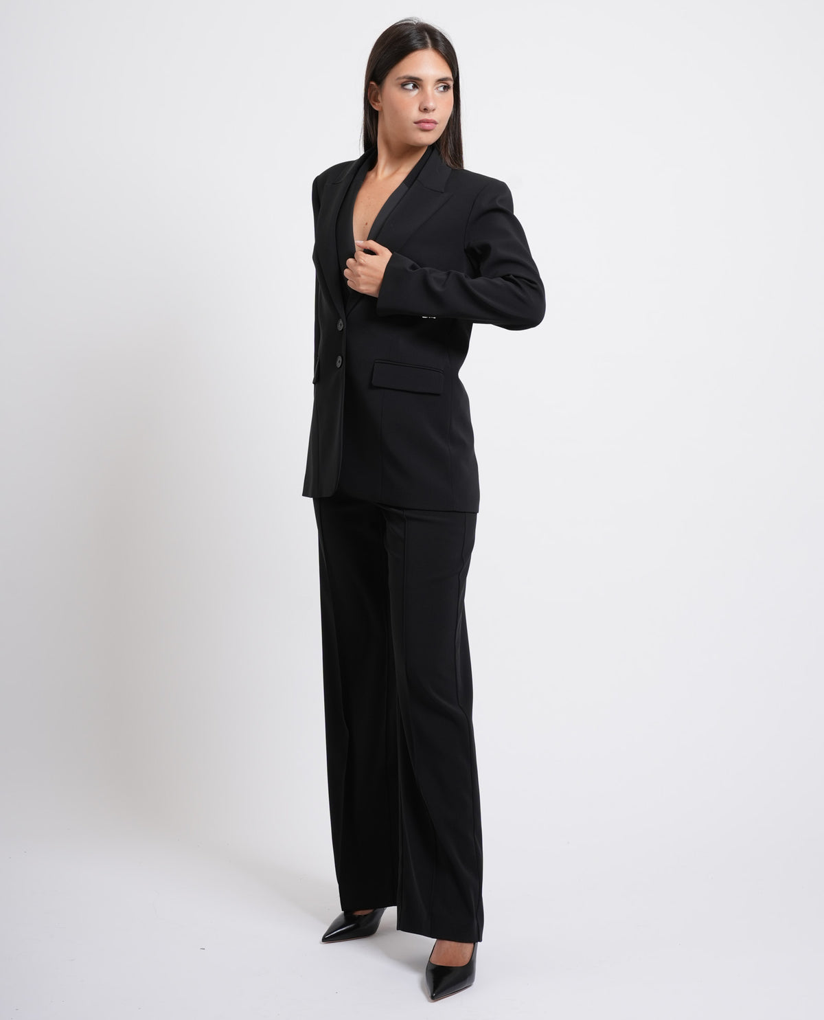 Blazer donna fluido stretch a due bottoni Patrizia Pepe 