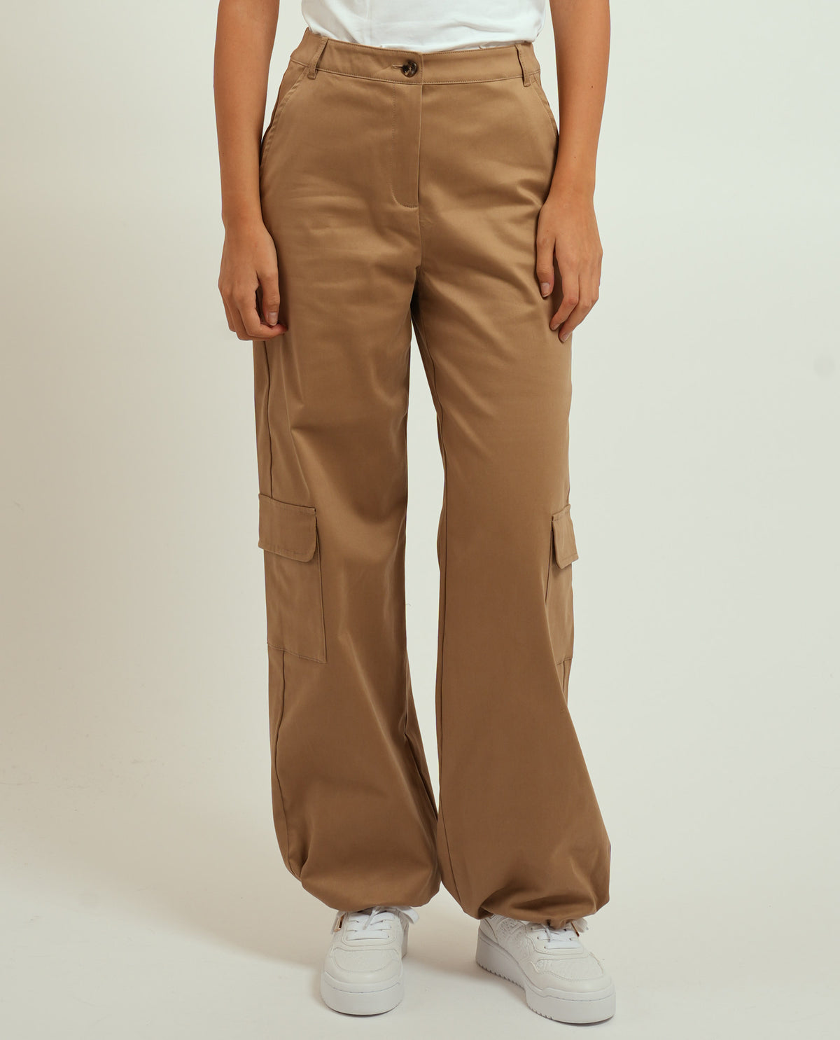 Pantaloni donna Pennyblack in raso di cotone 