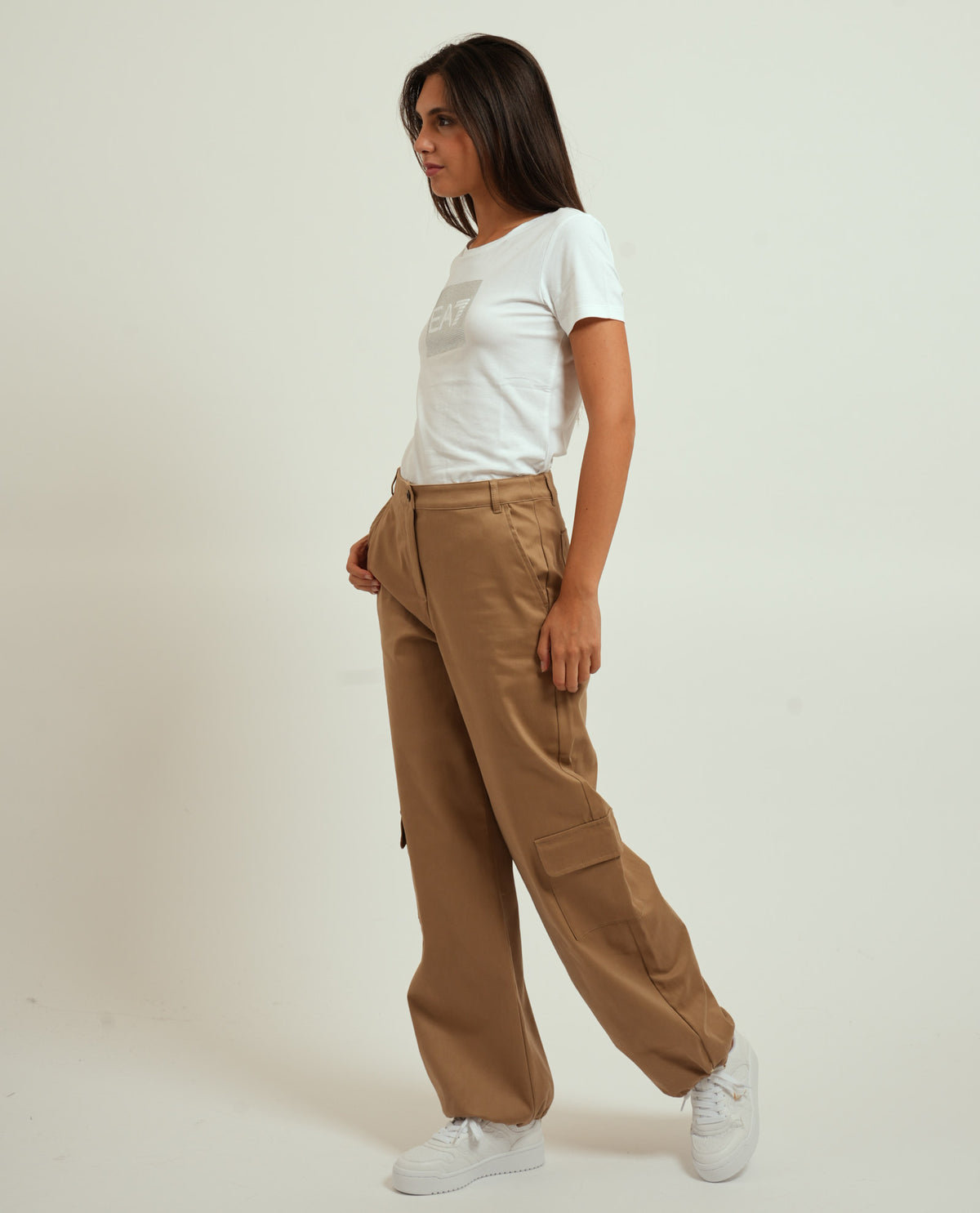 Pantaloni donna Pennyblack in raso di cotone 
