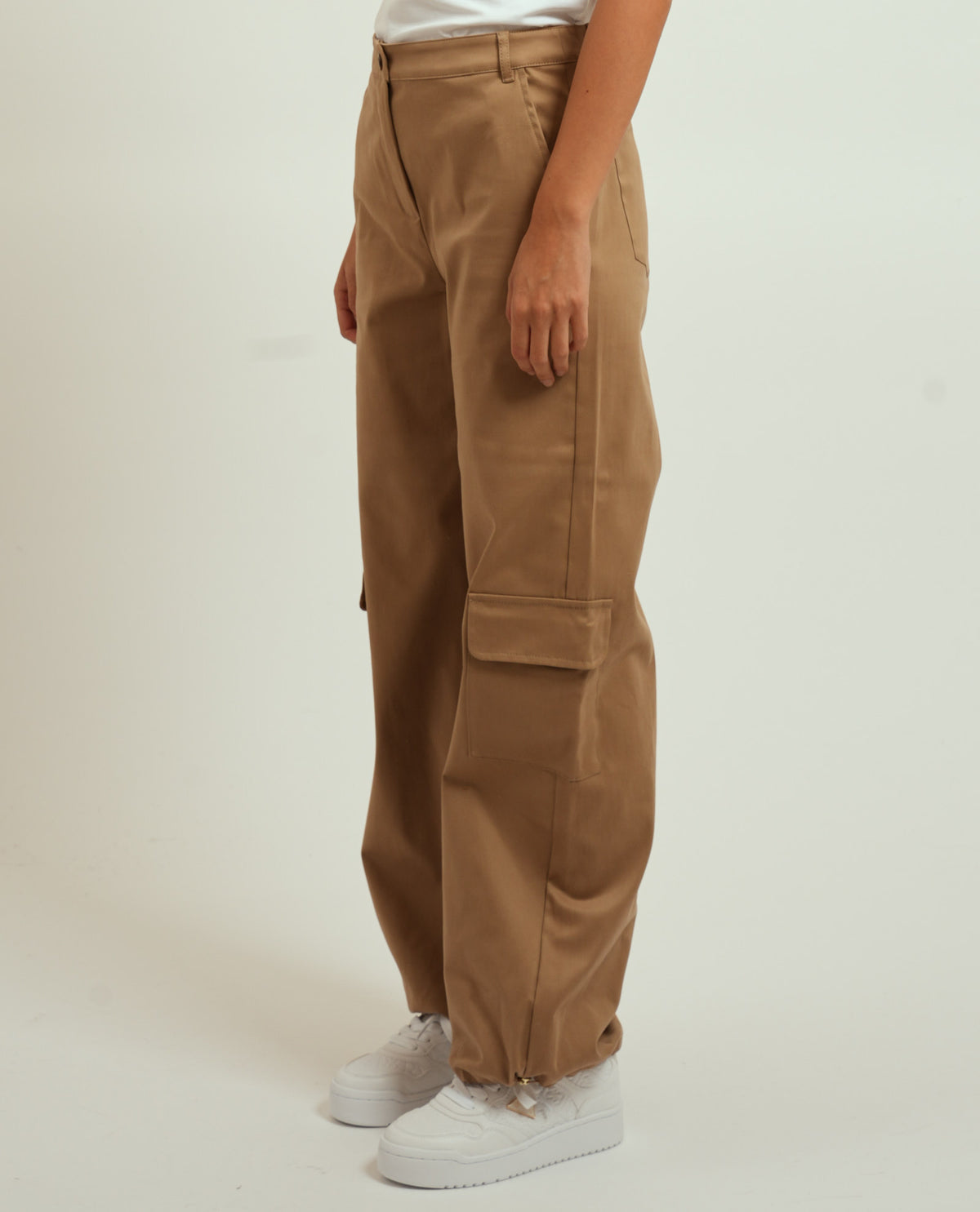 Pantaloni donna Pennyblack in raso di cotone 