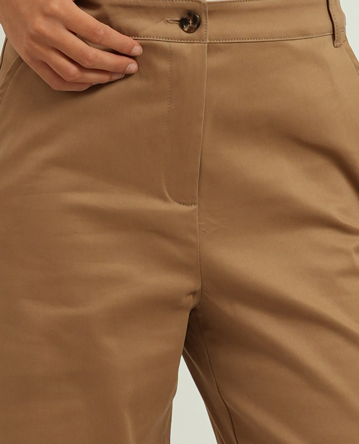 Pantaloni donna Pennyblack in raso di cotone 