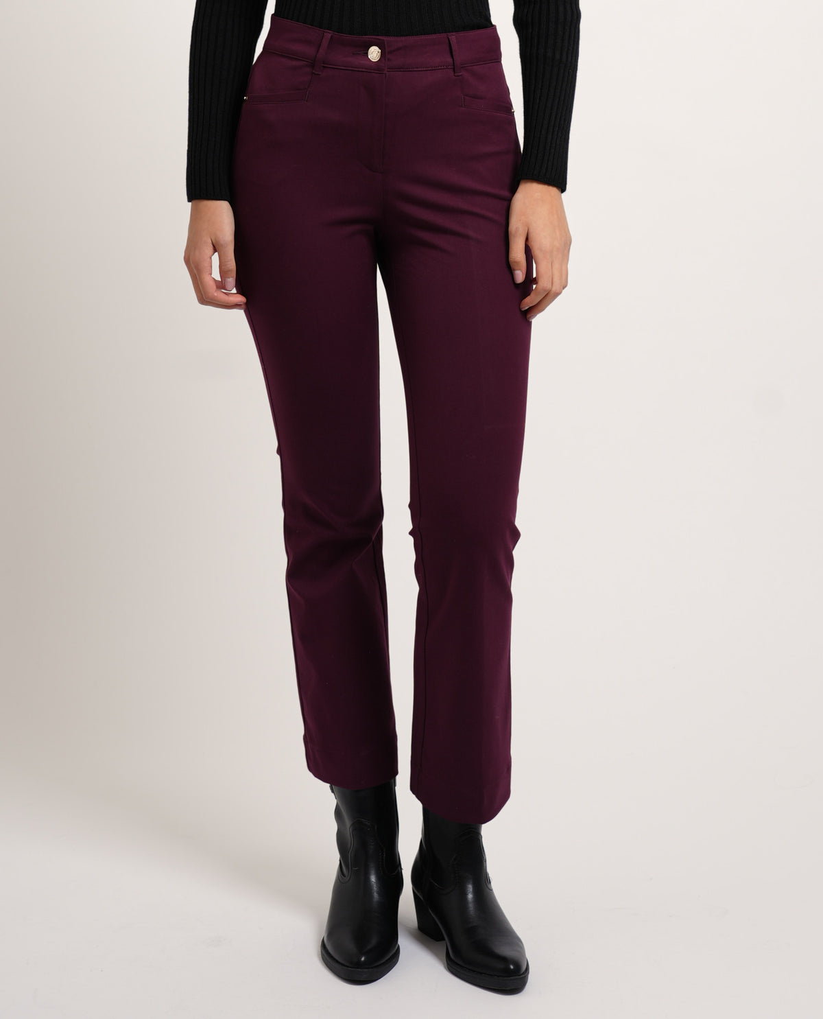 Pantaloni donna Pennyblack mini-flare fit 