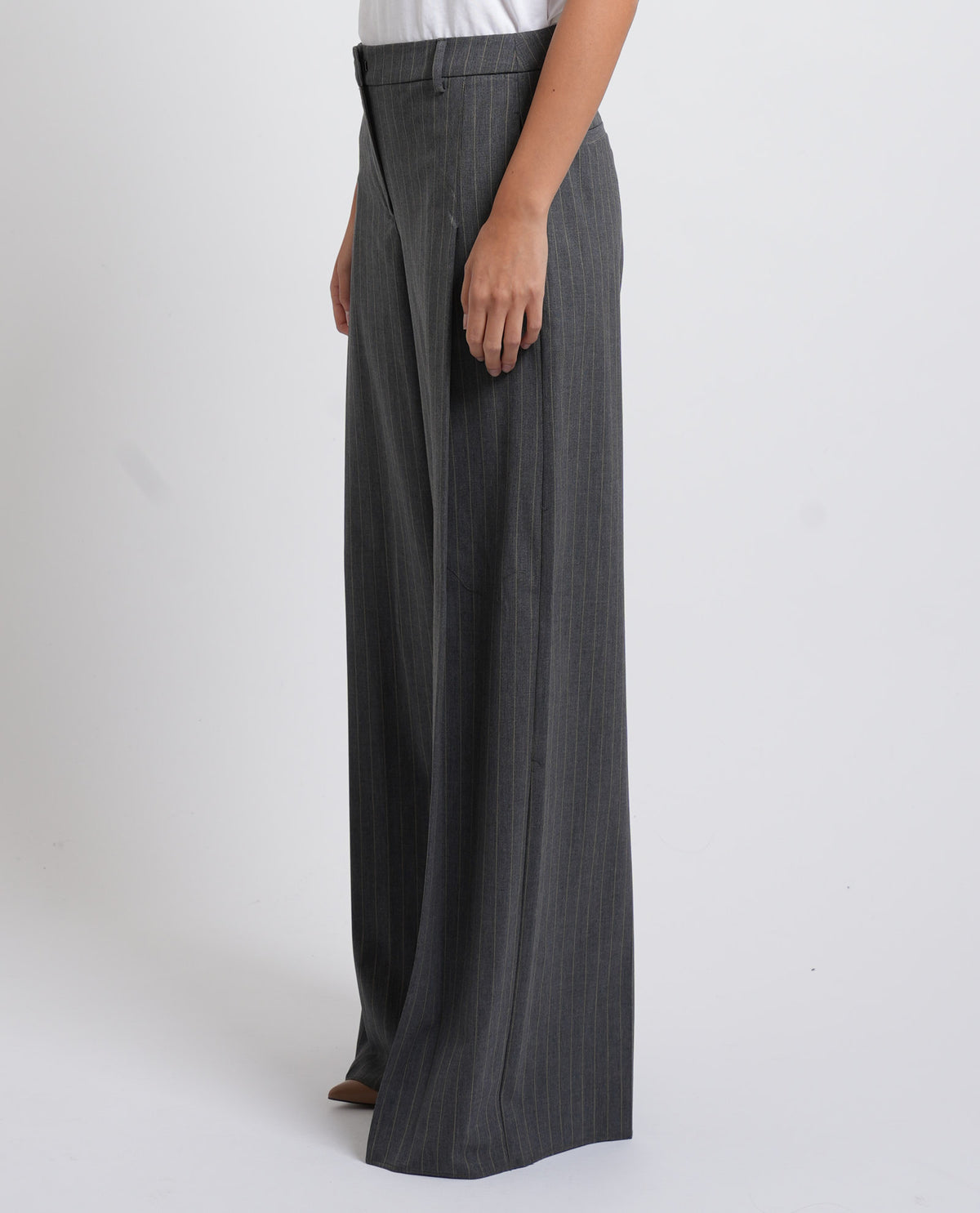 Pantaloni donna Pennyblack gessati 