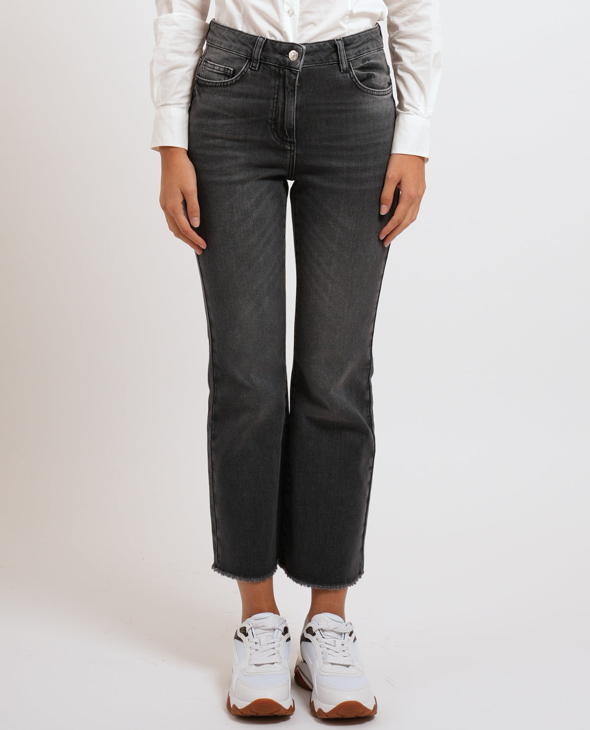 Jeans mini-flare fit donna Pennyblack 